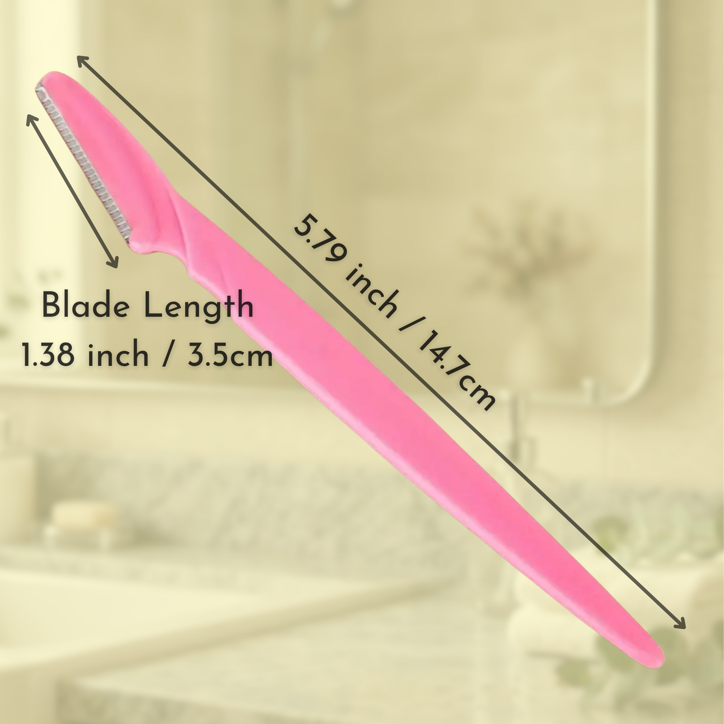 Yay! Haul Silk Edge Precision Face & Brow Razor Set