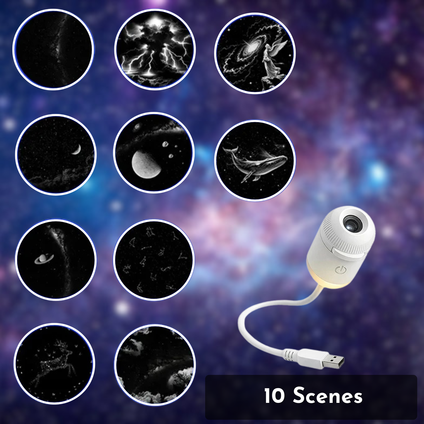 Yay! Haul Galaxy Star Projector