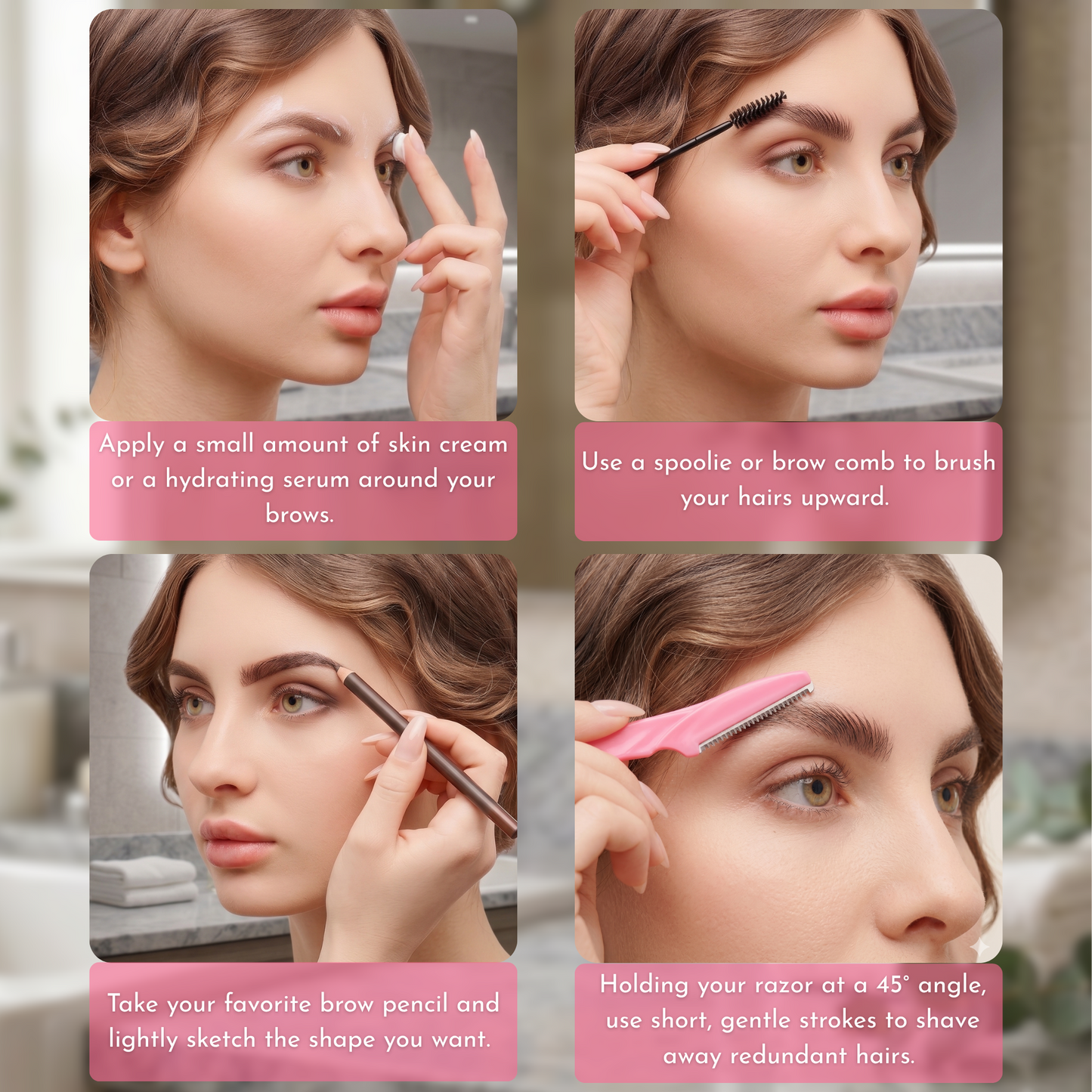 Yay! Haul Silk Edge Precision Face & Brow Razor Set