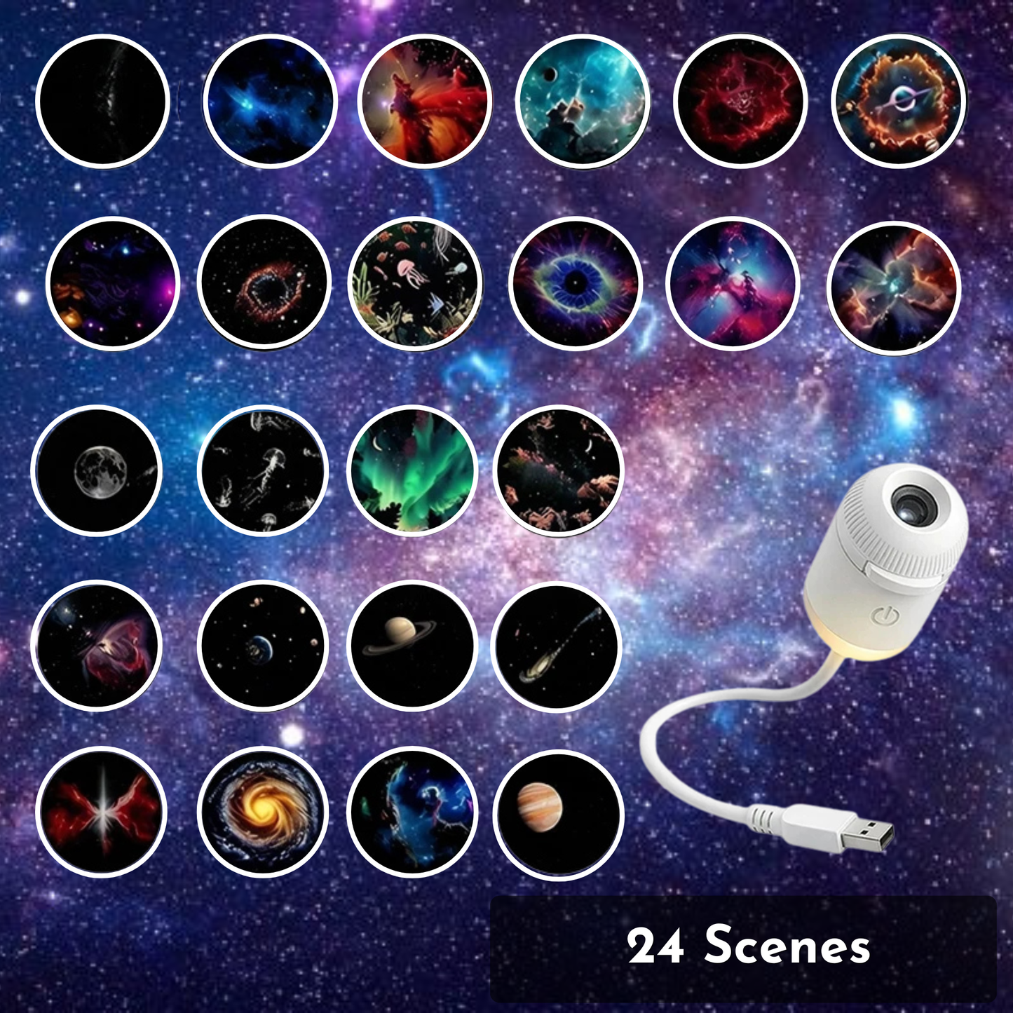 Yay! Haul Galaxy Star Projector
