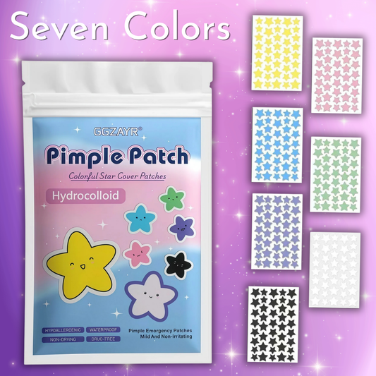 Yay! Star Pimple Patches - Seven Colors (Hydrocolloid)