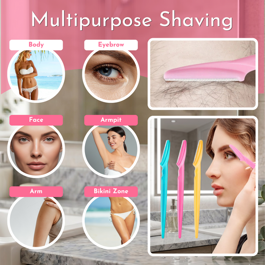 Yay! Silk Edge Precision Face & Brow Razor Set