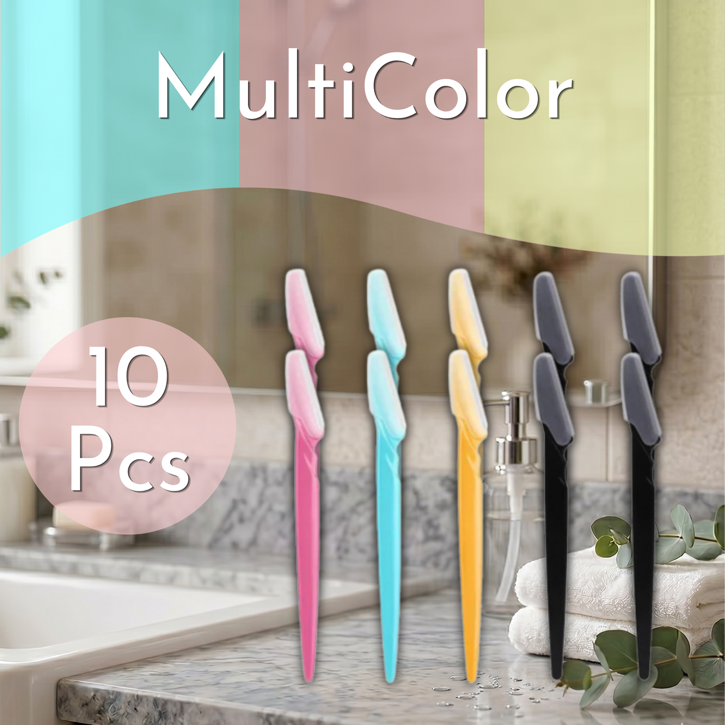 Yay! Haul Silk Edge Precision Face & Brow Razor Set