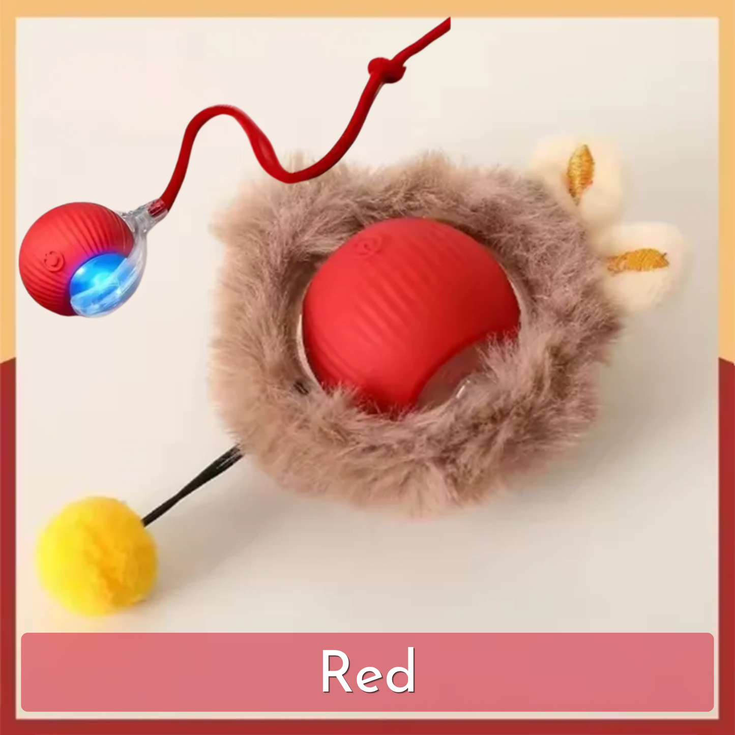 Yay! Haul Smart Cat Ball - Auto-Rolling Interactive Toy