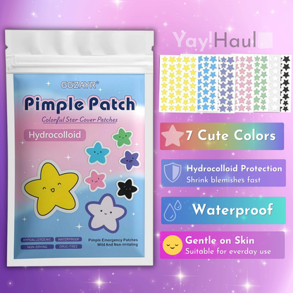 Yay! Haul Star Pimple Patches - Seven Colors (Hydrocolloid)